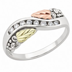 Landstroms&reg; Black Hills White Gold Women's Diamond Ring