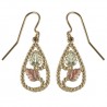 10k Black Hills Gold Earrings