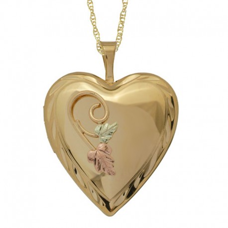 Black Hills Gold Filled Heart Locket