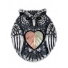 Black Hills Gold Sterling Silver Owl Memory Bead