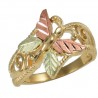 BLACK HILLS GOLD LADIES BUTTERFLY RING