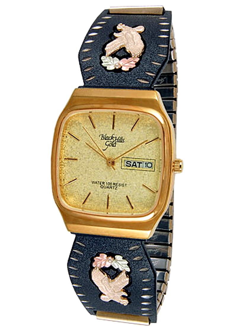 Swarovski Cosmopolitan Diamond Powder Gold Dial Rose Gold Steel Strap Watch  for Women