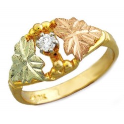  BLACK HILLS GOLD LADIES .10TW DIAMOND RING