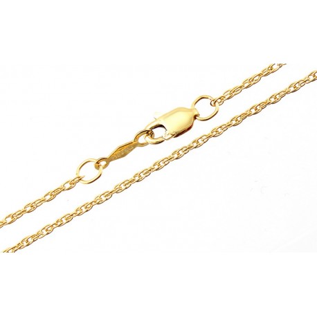 1/20 14K Gold Filled Rope Chain 18-inch Long - BlackHillsGold.Direct