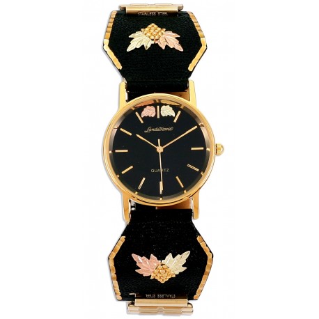 Landstrom's Men's Watch with 12K Gold Accents