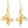 Landstrom's® 10K Black Hills Gold Butterfly Earrings