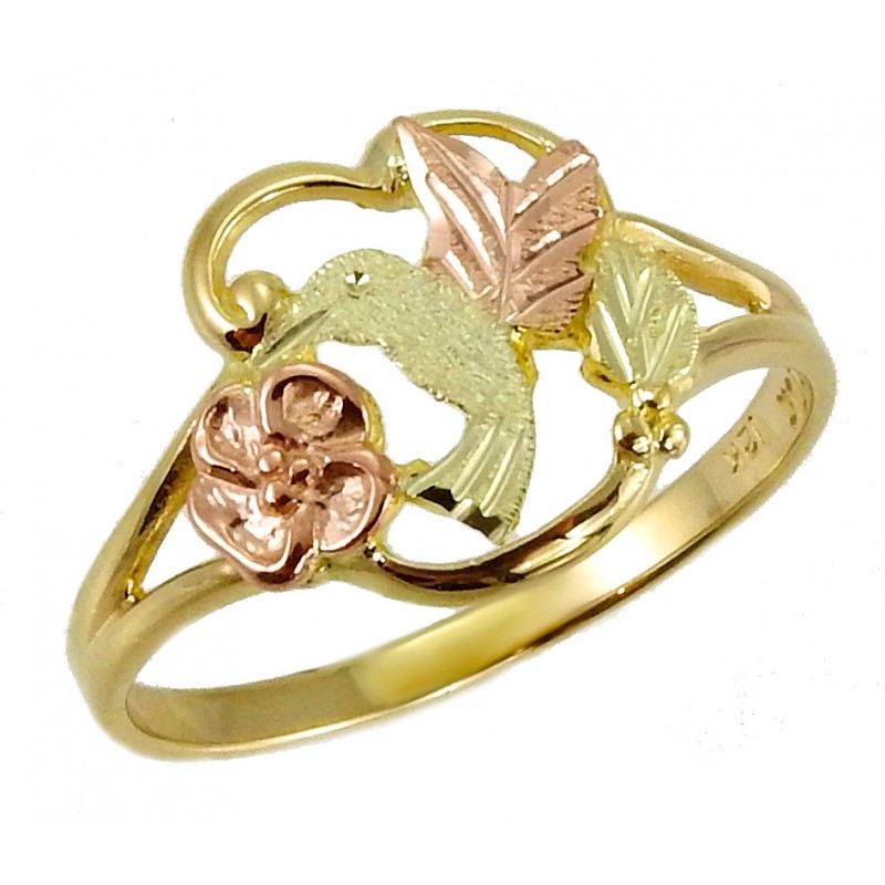 Black Hills Gold Leaf Ring – Constantine Creations