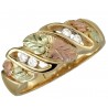 Black Hills Gold Ladies Diamond Ring by Coleman
