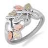 Landstrom's® Black Hills Gold on Sterling Silver Woman's Leaf Ring