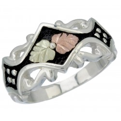 Antiqued Sterling Silver BHG Ring