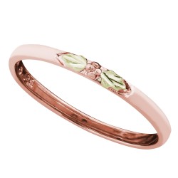 Landstrom's® Black Hills Gold Stackable Rose Gold Ring