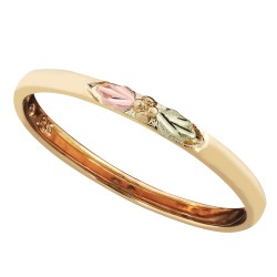 Landstrom's® Black Hills Gold Stackable Yellow Gold Ring