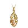 Landstrom's® 10K Black Hills Gold Pendant with Leaves and Grapes