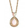 Black Hills Gold Pendant with Pearl Shape Opal
