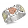 Landstrom's® Black Hills Gold Sterling Silver Ladies Band Ring