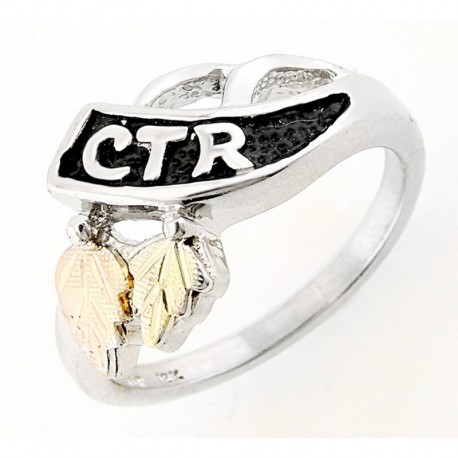 Mt. Rushmore Sterling Silver Ladies CTR Ring