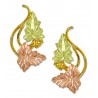 Landstrom's® 10K Black Hills Gold Grape & Leaves Earrings