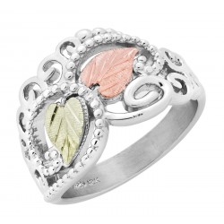 Mt. Rushmore Spectacular Sterling Silver Ladies Ring