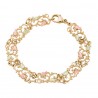 Landstrom's® Filigree 10K Yellow Gold Ladies Bracelet