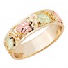 Landstrom's® 10K Ladies Black Hills Gold Wedding Band Ring