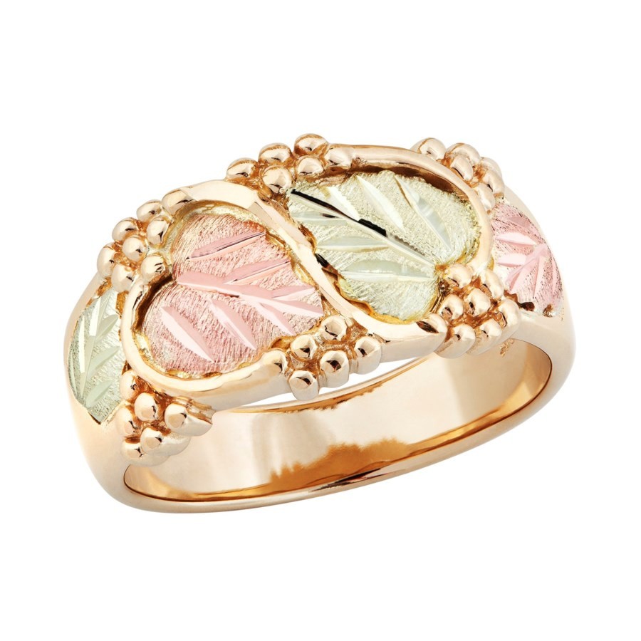 Black hills gold store rose bud ring