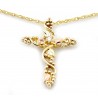 Landstrom's® 10K Black Hills Gold Cross Pendant with Diamond