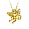 Landstrom's® Small 10K Gold Angel Pendant