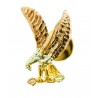 Landstrom's® 10K Black Hills Gold Eagle Tie Tack / Label Pin