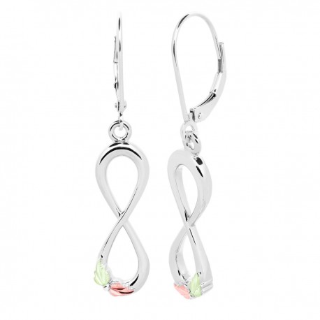 Landstrom's® Sterling Silver Dangle Infinity Earrings