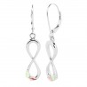 Landstrom's® Sterling Silver Dangle Infinity Earrings