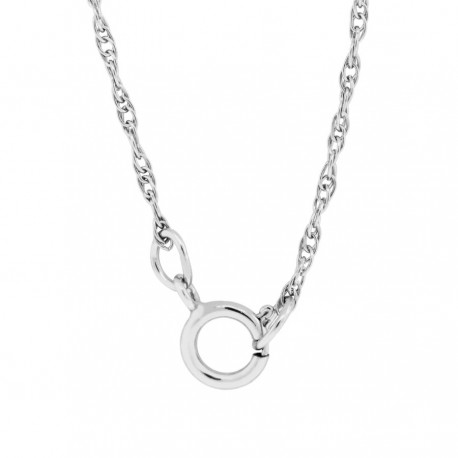 Sterling Silver Rope Chain 18-Inch Long