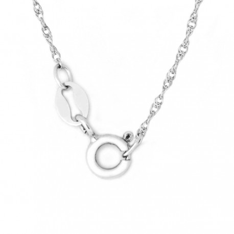 Sterling Silver Rope Chain 20-Inch Long