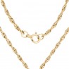 Gold Filled Heavy Rope Chain 24-Inch Long