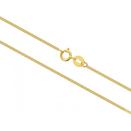 10K Solid Gold Chain Classic Thin 18 Inch