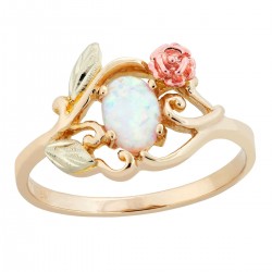 BLACK HILLS GOLD OPAL LADIES RING