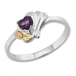 IN STOCK *** BLACK HILLS GOLD LADIES AMETHYST RING *** IN STOCK