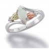 IN STOCK *** Black Hills Gold Sterling Silver LAB OPAL Ring *** IN STOCK