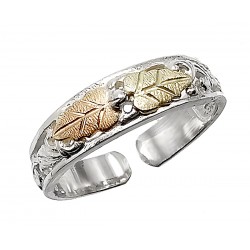 Black Hills Gold Sterling Silver Toe Ring