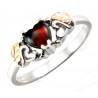 Landstroms Black Hills Gold Sterling Silver Ring with Opal