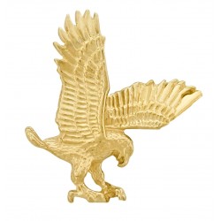 10K Black Hills Gold Eagle Tie Tack