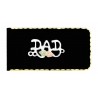 Black Hills Gold on Black Powder Coated Money Clip w Sterling Silver DAD