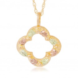 Landstrom’s 10K Yellow Gold Alahambra Pendant