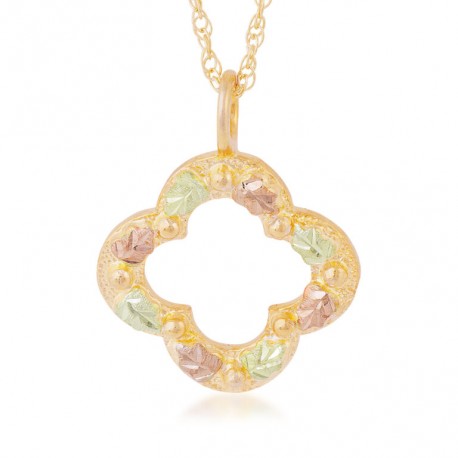 Landstrom’s 10K Yellow Gold Alahambra Pendant