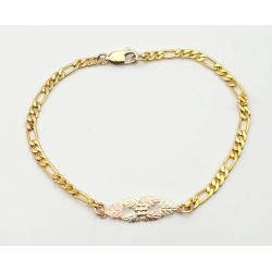 10K Black Hills Gold Leaves and Grape Cluster Bracelet