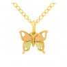 10K Black Hills Gold Small Butterfly Pendant