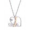 Black Hills Gold Sterling Silver Elephant Pendant