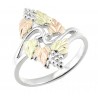 BEAUTIFUL BLACK HILLS STERLING SILVER LADIES GRAPE LEAF RING