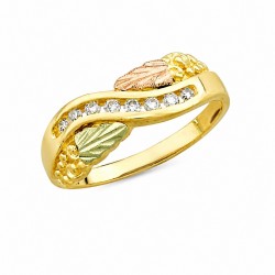  BLACK HILLS GOLD LADIES .16TW DIAMOND RING