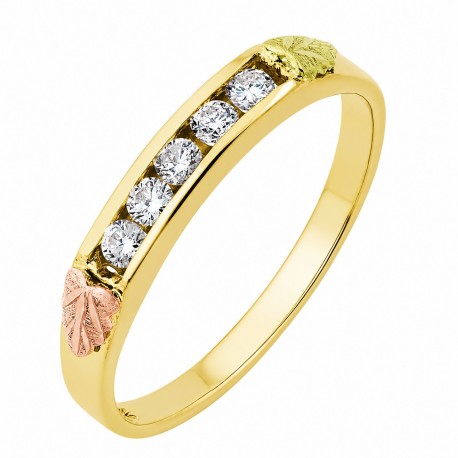  BLACK HILLS GOLD LADIES .25TW DIAMOND RING