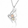 Mt. Rushmore Black Hills Sterling Silver Butterfly Pendant